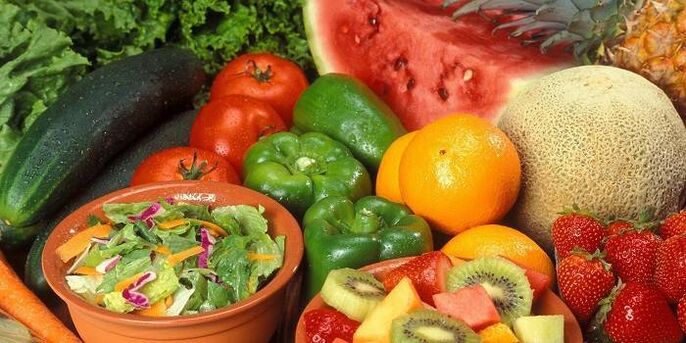 sadje in zelenjava za protin